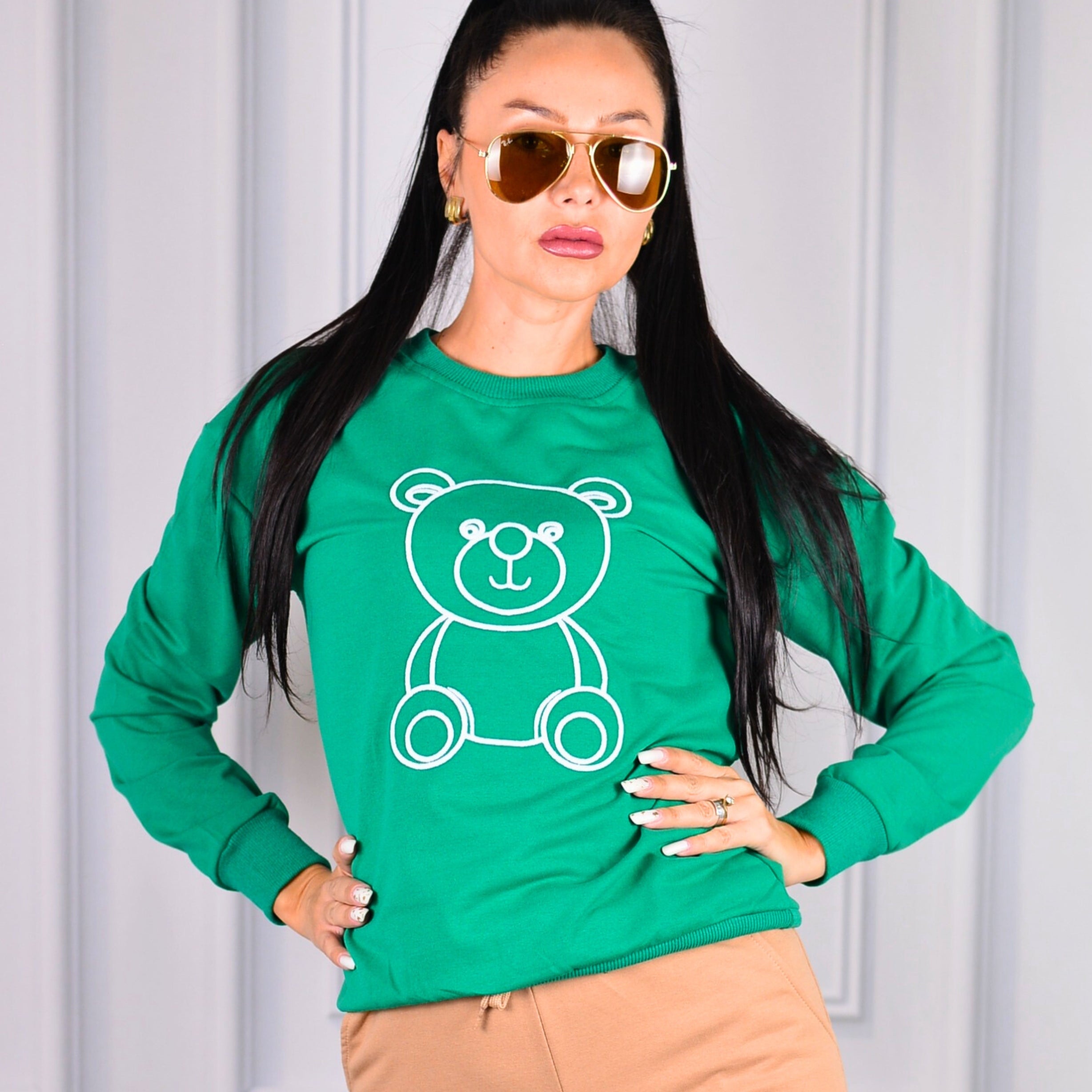 Bluza Vogue Bear Verde