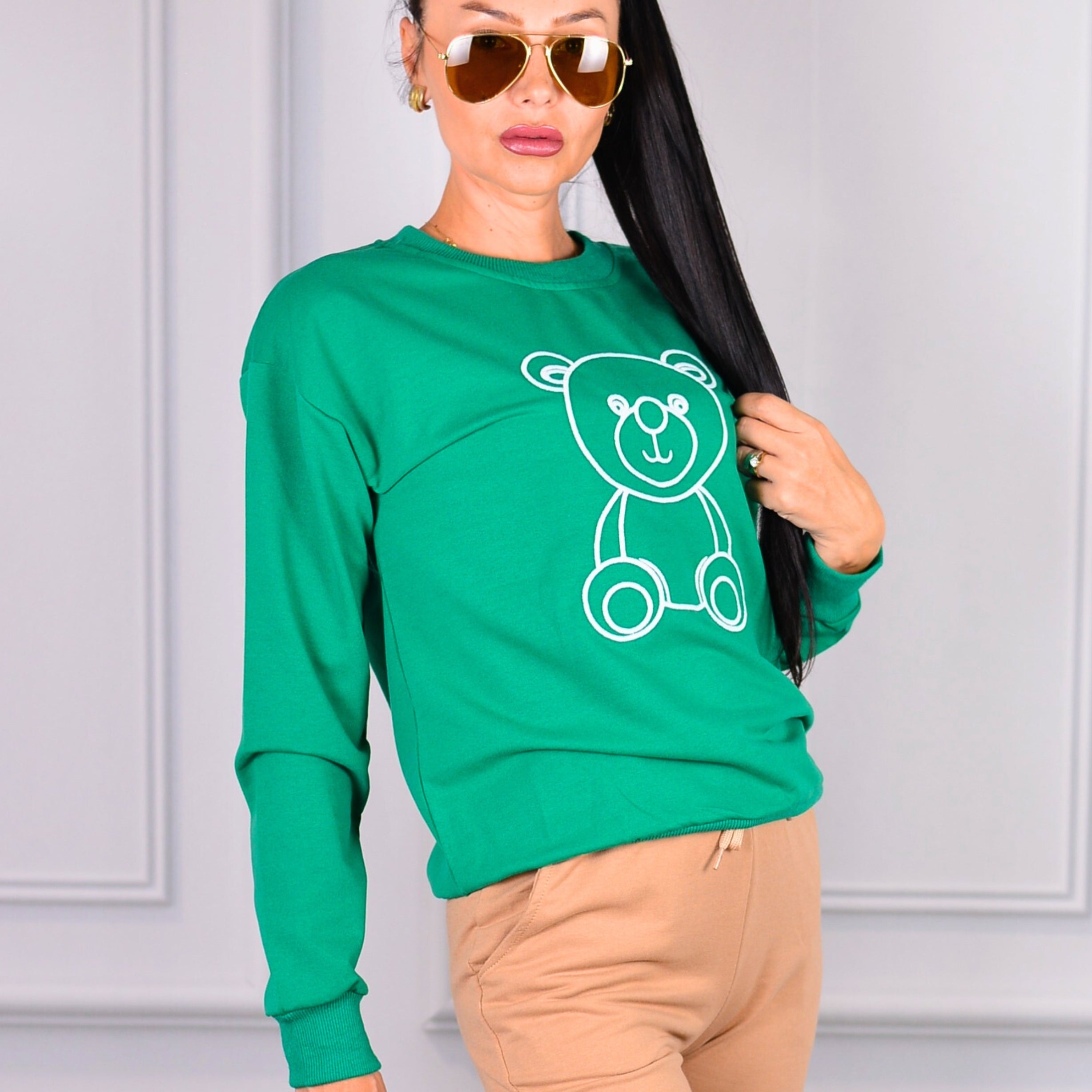 Bluza Vogue Bear Verde