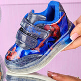 Pantofi Sport Copii Spider-Man Albastru Din Piele Ecologică