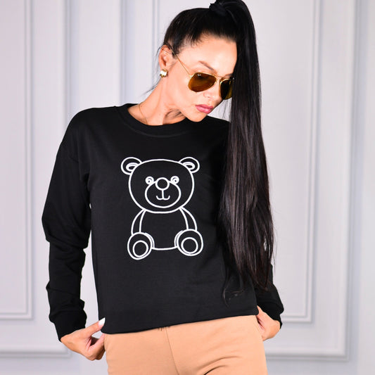 Bluza Vogue Bear  Negru