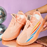 Pantofi Sport Copii Lesley Roz Din Material Textil