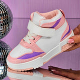 Pantofi Sport Copii Bloom Pink Din Piele Ecologica