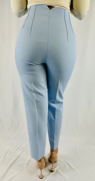 Pantaloni Carol Demoda baby blue