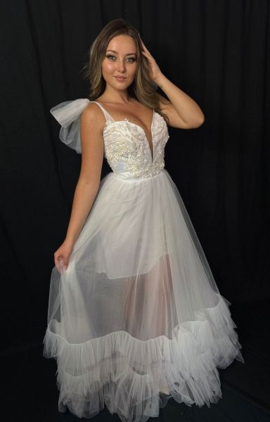 Rochie PRINCES PEARL Voal cu corset