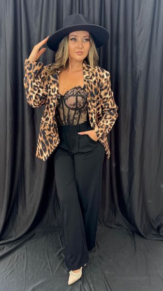 Sacou Animal Print